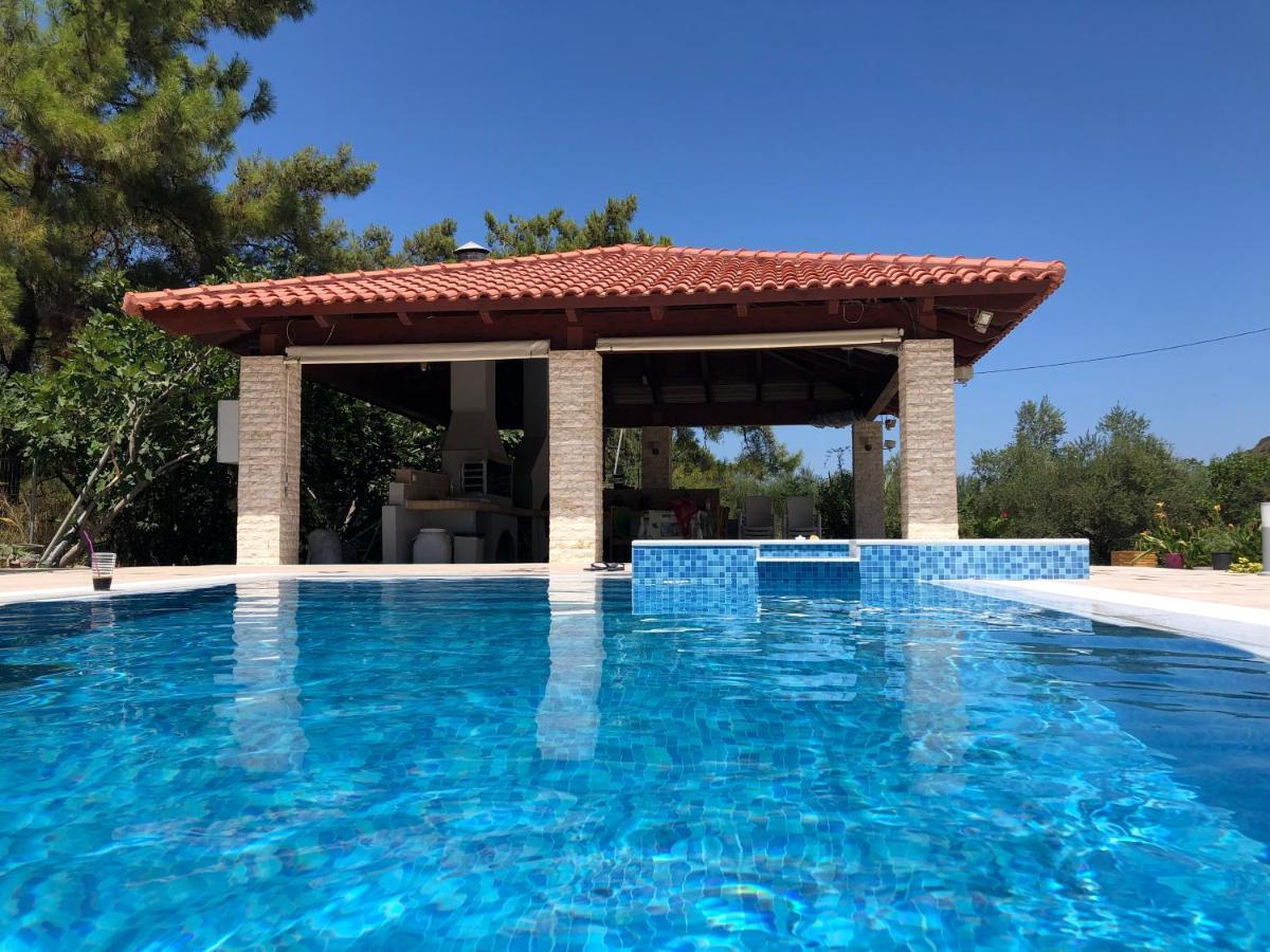 Fiore Di Rodi - Private Pool, Jacuzzi And Barbecue Ιαλυσός Ρόδος Εξωτερικό φωτογραφία
