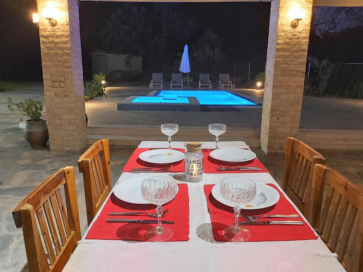 Fiore Di Rodi - Private Pool, Jacuzzi And Barbecue Ιαλυσός Ρόδος Εξωτερικό φωτογραφία