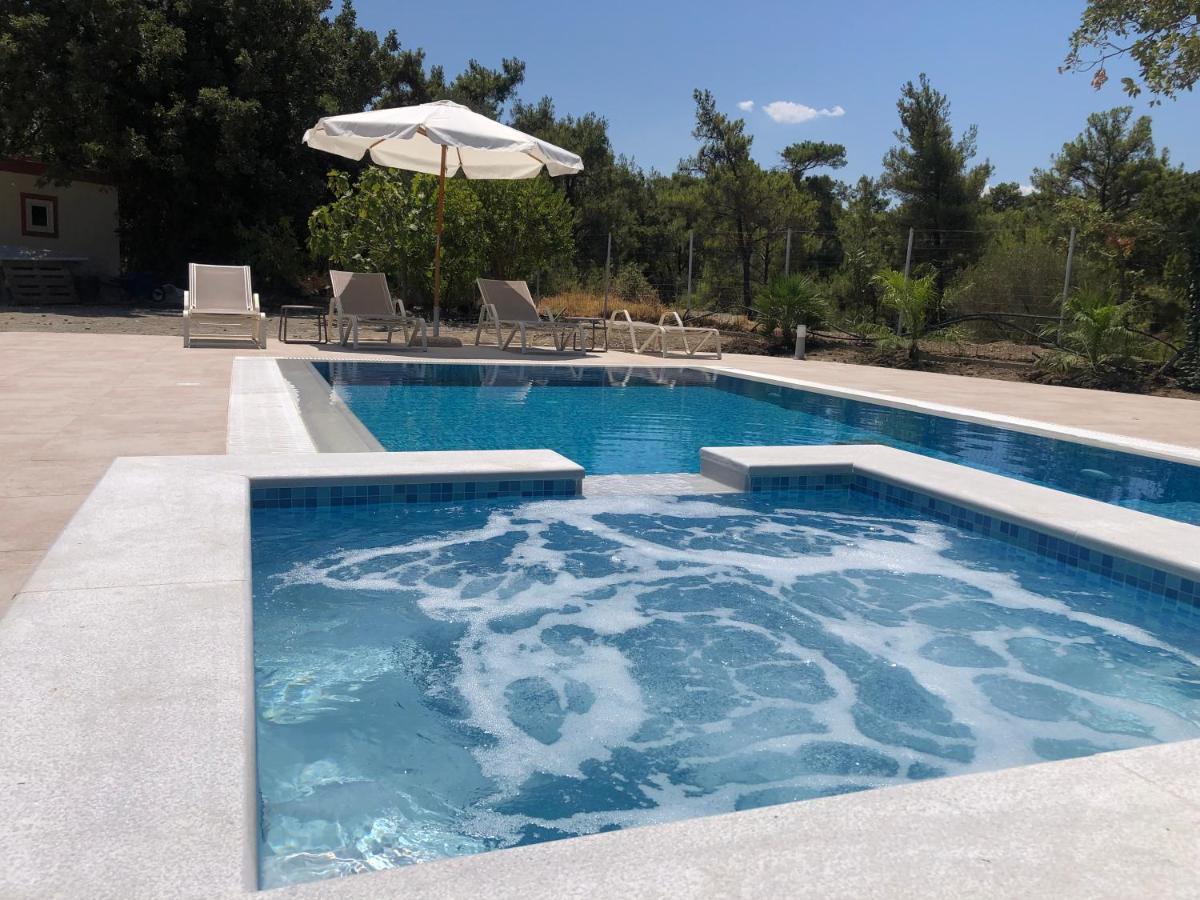 Fiore Di Rodi - Private Pool, Jacuzzi And Barbecue Ιαλυσός Ρόδος Εξωτερικό φωτογραφία